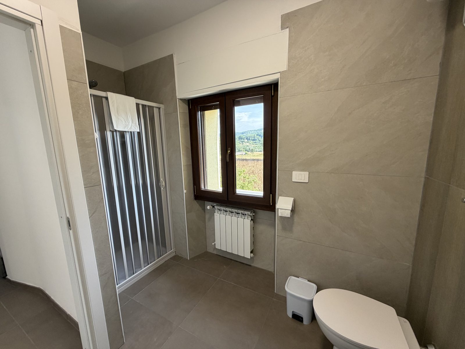 Bagno privato con doccia
